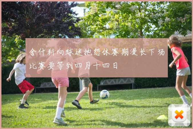舍什科向球迷抱怨休赛期漫长下场比赛要等到四月十四日